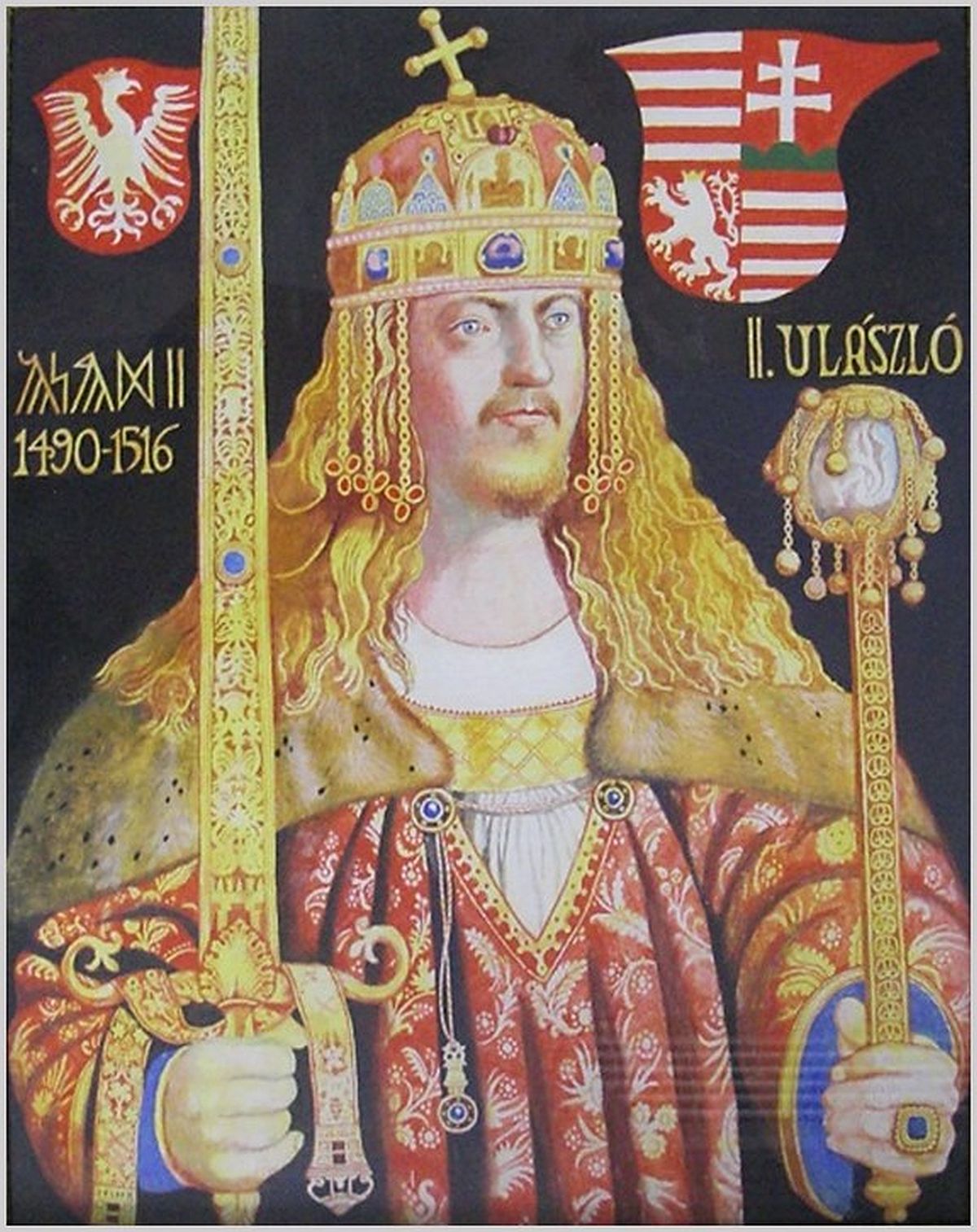 II. Ulászló magyar királlyá koronázása Székesfehérváron